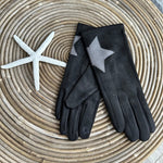 Load image into Gallery viewer, lusciousscarves Hat scarf gloves Star Hat, Scarf and Gloves Set, Cashmere blend.
