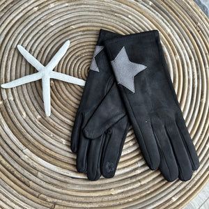 lusciousscarves Hat scarf gloves Star Hat, Scarf and Gloves Set, Cashmere blend.