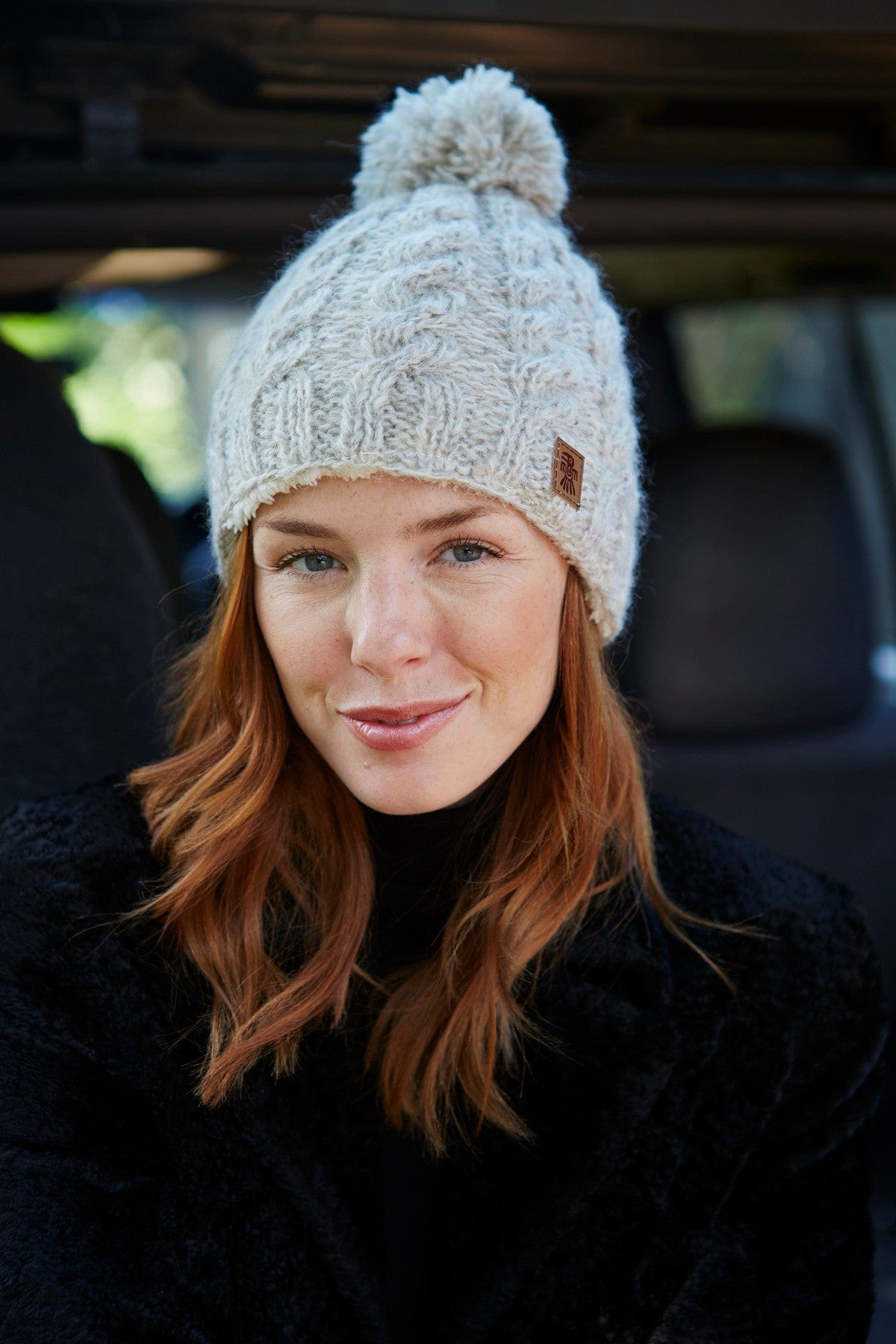 lusciousscarves Hats Pachamama Cairngorm Bobble Beanie