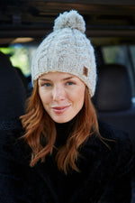 Load image into Gallery viewer, lusciousscarves Hats Pachamama Cairngorm Bobble Beanie
