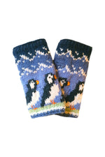Load image into Gallery viewer, lusciousscarves Hats Pachamama Circus Of Puffins Handwarmer
