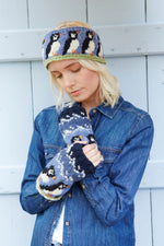 Load image into Gallery viewer, lusciousscarves Hats Pachamama Circus Of Puffins Handwarmer
