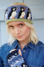 Load image into Gallery viewer, lusciousscarves Hats Pachamama Circus Of Puffins Headband
