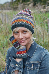 lusciousscarves Hats Pachamama Elveden Bobble Beanie