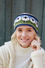 Load image into Gallery viewer, lusciousscarves Hats Pachamama Flock Of Sheep Headband
