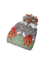 Load image into Gallery viewer, lusciousscarves Hats Pachamama Herd Of Highland Cow Bobble Beanie
