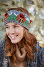 Load image into Gallery viewer, lusciousscarves Hats Pachamama Herd Of Highland Cow Headband
