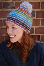 Load image into Gallery viewer, lusciousscarves Hats Pachamama Hoxton Bobble Beanie
