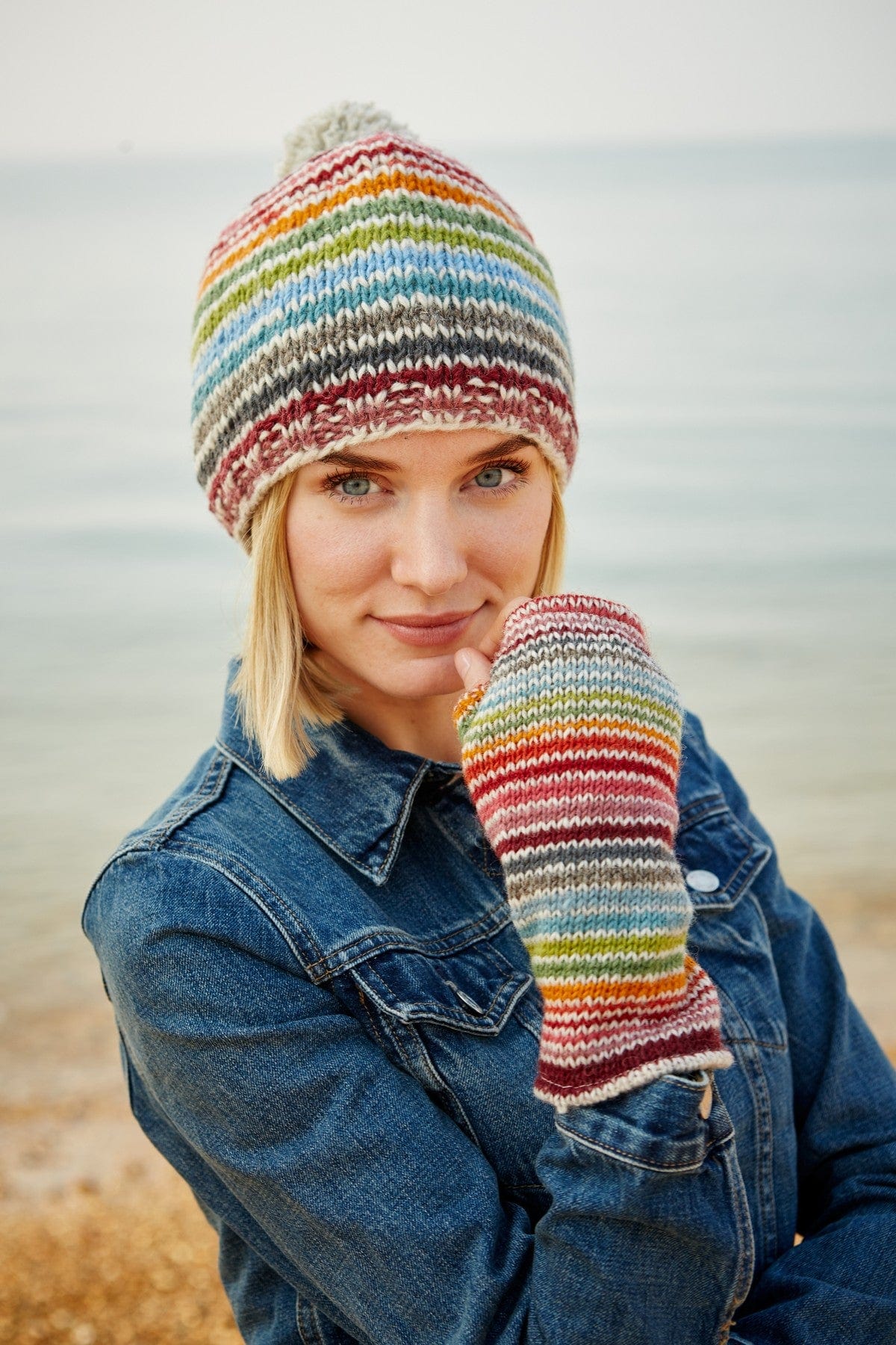 lusciousscarves Hats Pachamama Hoxton Bobble Beanie