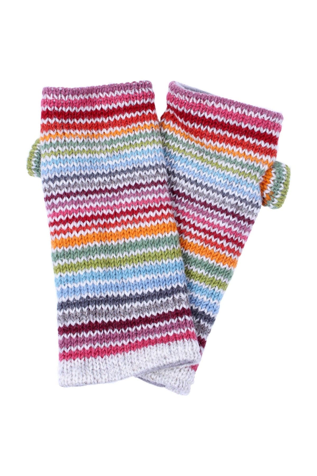 lusciousscarves Hats Pachamama Hoxton Stripe Wrist Warmer