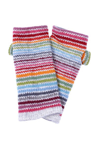 lusciousscarves Hats Pachamama Hoxton Stripe Wrist Warmer