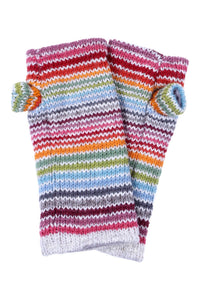 lusciousscarves Hats Pachamama Hoxton Stripe Wrist Warmer