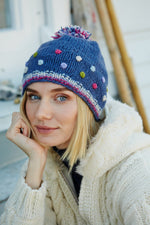 Load image into Gallery viewer, lusciousscarves Hats Pachamama Montpellier Bobble Beanie
