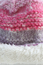 Load image into Gallery viewer, lusciousscarves Hats Pachamama Sierra Nevada Bobble Beanie Pink
