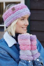 Load image into Gallery viewer, lusciousscarves Hats Pachamama Sierra Nevada Hand Warmer Pink
