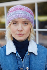 Load image into Gallery viewer, lusciousscarves Hats Pachamama Sierra Nevada Headband Pink

