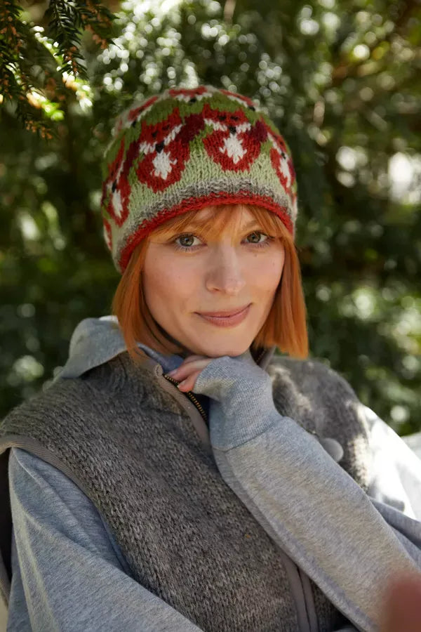 lusciousscarves Hats Pachamama Skulk Of Foxes Beanie Womens