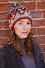 Load image into Gallery viewer, lusciousscarves Hats Pachamama Skulk Of Foxes Bobble Beanie
