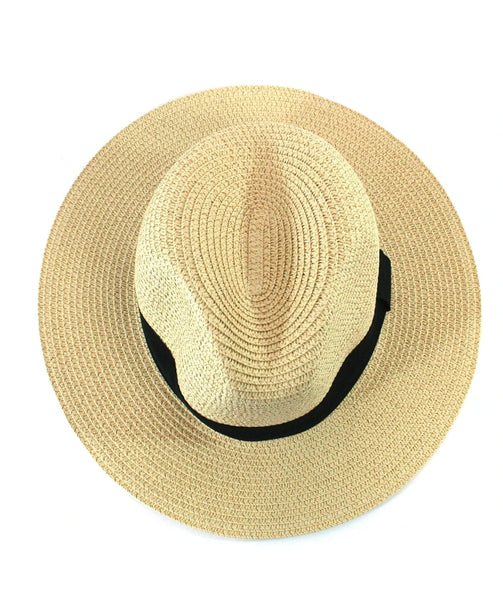 Panama Style Foldable, Packable Sun Hat in Bag -Large 59cm