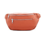 Load image into Gallery viewer, lusciousscarves Italian Leather Medium Size Sling Bag / Bum Bag with Clip On Zip Purse.
