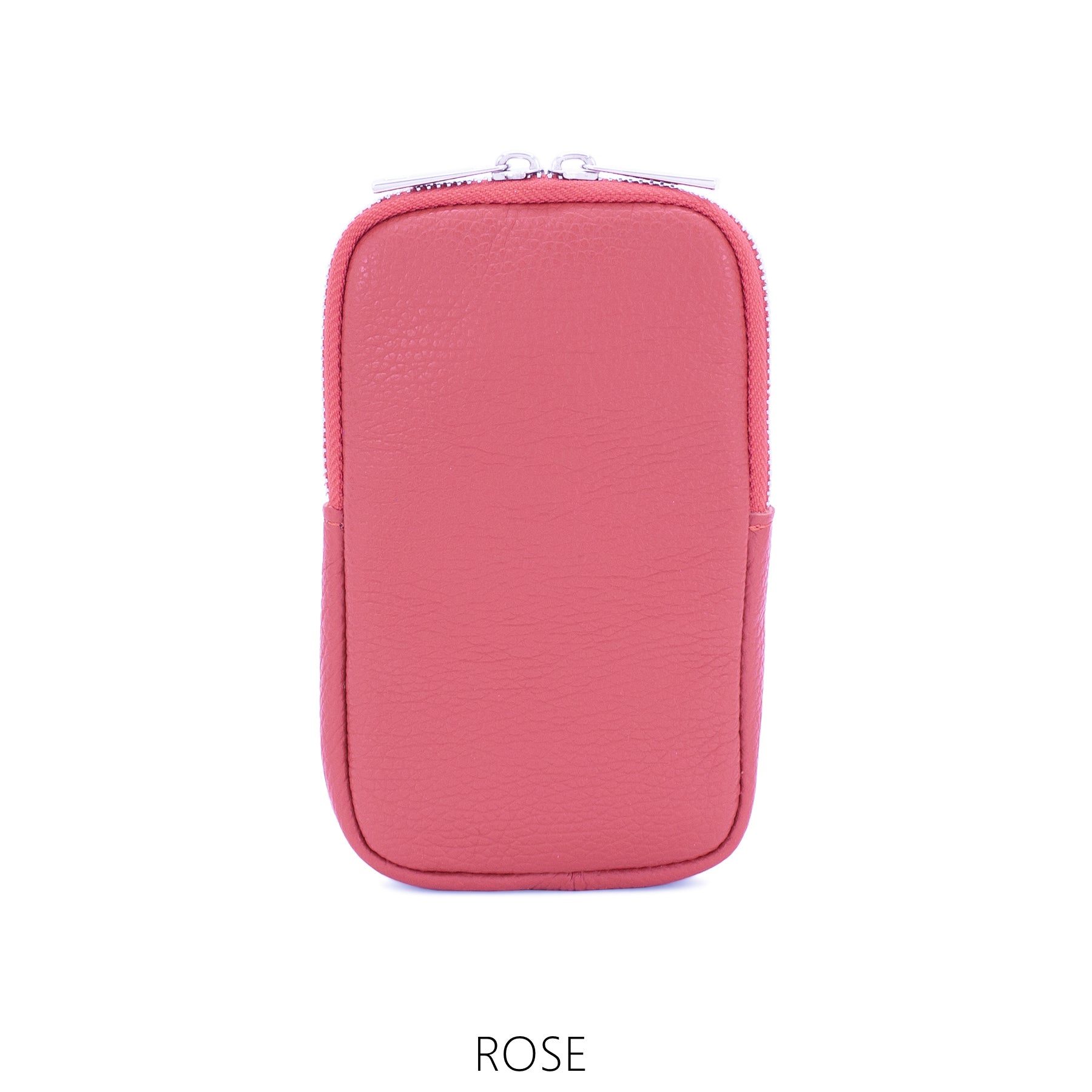 lusciousscarves Italian Leather Phone Pouch Crossbody Bag , Available in 20 Colours