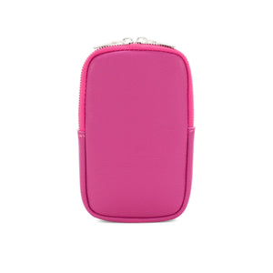 lusciousscarves Italian Leather Phone Pouch Crossbody Bag , Available in 20 Colours