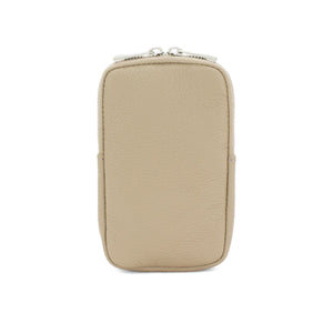 lusciousscarves Italian Leather Phone Pouch Crossbody Bag , Available in 20 Colours