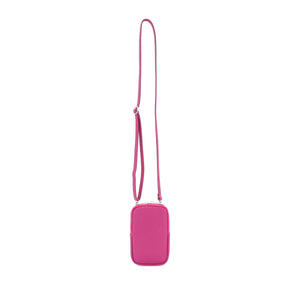 lusciousscarves Italian Leather Phone Pouch Crossbody Bag , Available in 20 Colours