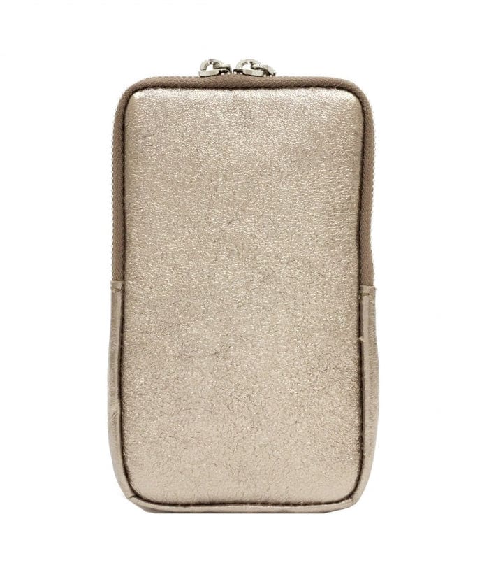 lusciousscarves Italian Leather Phone Pouch Crossbody Bag , Available in 20 Colours