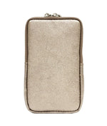 Load image into Gallery viewer, lusciousscarves Italian Leather Phone Pouch Crossbody Bag , Available in 20 Colours
