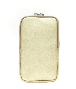 lusciousscarves Italian Leather Phone Pouch Crossbody Bag , Available in 20 Colours