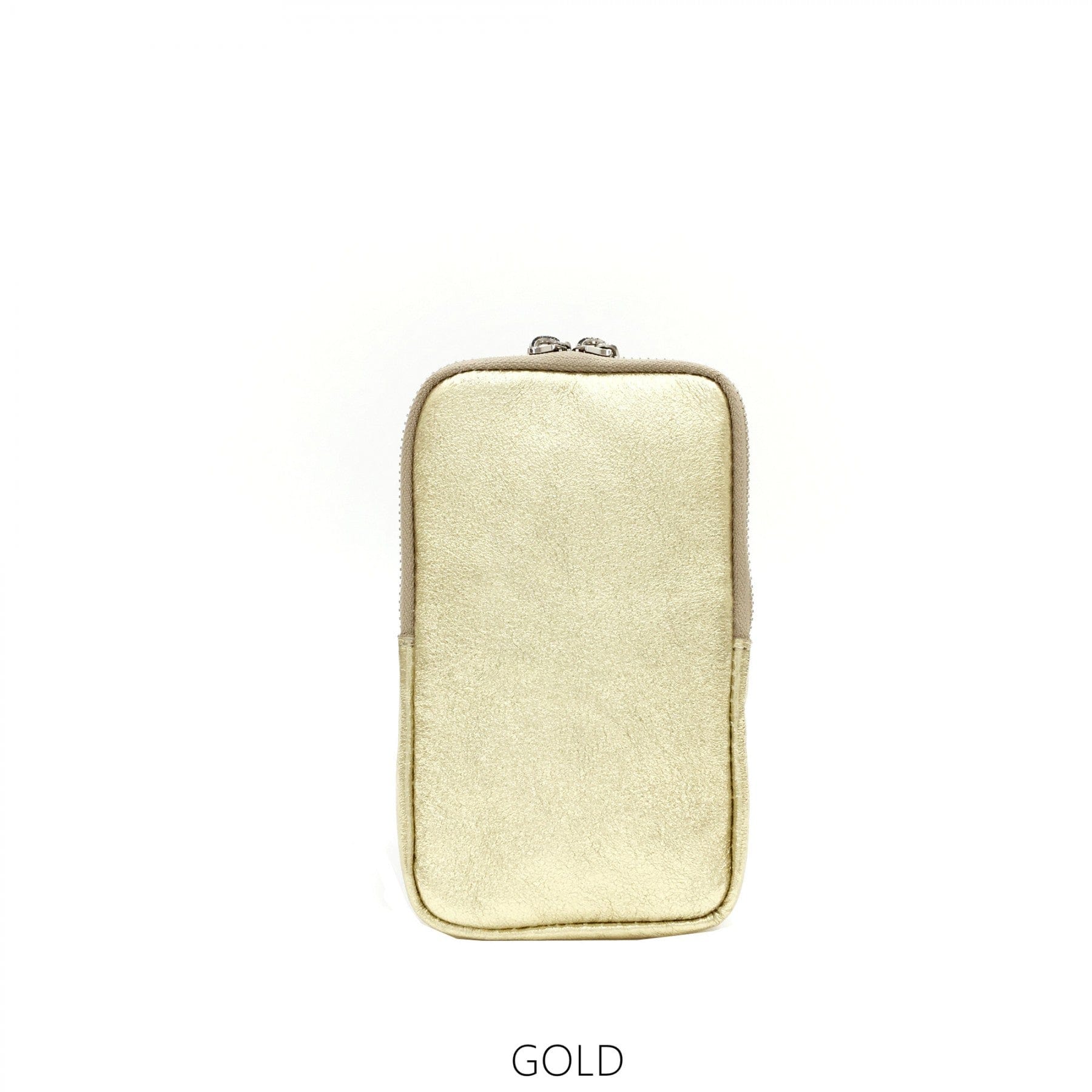 lusciousscarves Italian Leather Phone Pouch Crossbody Bag , Available in 20 Colours