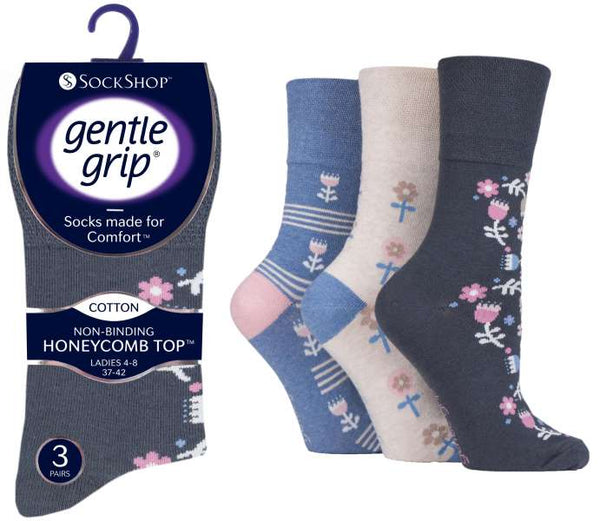 Ladies Gentle Grip, Kiwi Sock Shop