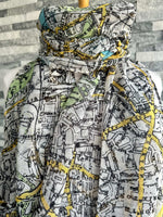 Load image into Gallery viewer, lusciousscarves Ladies London Map Scarf .
