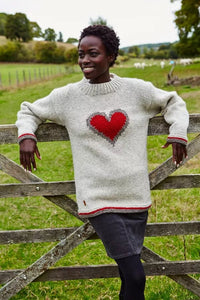Womens oatmeal jumper discount