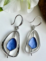 Load image into Gallery viewer, lusciousscarves Miss Milly Blue Palette Earrings FE631
