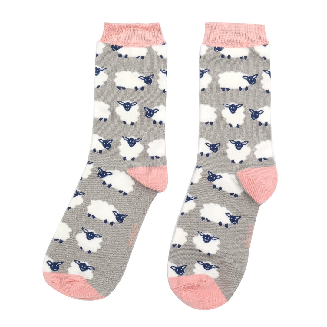 lusciousscarves Miss Sparrow Boxed Sheep Design Bamboo Socks