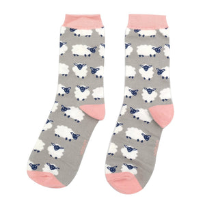 lusciousscarves Miss Sparrow Boxed Sheep Design Bamboo Socks