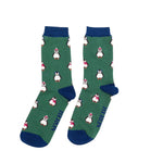Load image into Gallery viewer, lusciousscarves Mr Heron Boxed Baby Penguins Design Bamboo Men&#39;s Socks X 2
