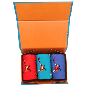 lusciousscarves Mr Heron Boxed Pheasants Design Bamboo Socks X 3