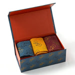 Load image into Gallery viewer, lusciousscarves Mr Heron Gift Boxed Bamboo Socks ,Bikes Design X 3
