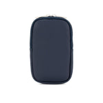 Load image into Gallery viewer, lusciousscarves Navy Italian Leather Phone Pouch Crossbody Bag , Available in 20 Colours
