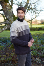 Load image into Gallery viewer, lusciousscarves Pachamama Blakeney Sweater Charcoal
