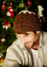 Load image into Gallery viewer, lusciousscarves Pachamama Christmas Pudding Hat , Unisex, Fair trade
