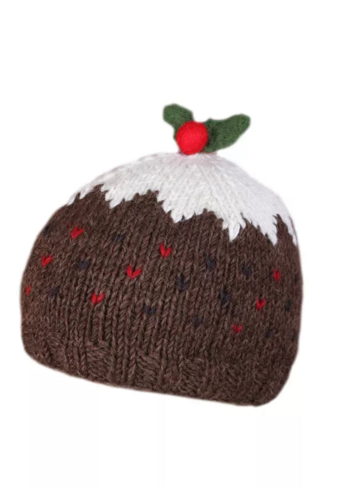 lusciousscarves Pachamama Christmas Pudding Hat , Unisex, Fair trade