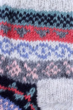Load image into Gallery viewer, lusciousscarves Pachamama Classic Fairisle Sofa Socks Oatmeal
