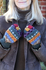 Load image into Gallery viewer, lusciousscarves Pachamama Elveden Glove/Mitts
