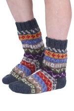 Load image into Gallery viewer, lusciousscarves Pachamama Elveden Womens Sofa Socks
