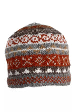 Load image into Gallery viewer, lusciousscarves Pachamama Finisterre Beanie Hat, Handmade Grey
