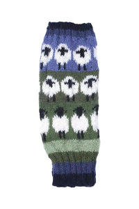 lusciousscarves Pachamama Flock of Sheep Legwarmers, Fairtrade Womens